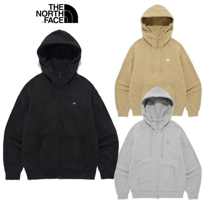 HE&SHE [送料無料] ノースフェイス THE NORTH FACE KOREA ミニボックスロゴジップアップ MINI BOX LOGO ZIP UP 長袖 ユニセックス スポーティ カジュアル ストリート スウェット フーディ フード プルオーバー 韓国 NJ5JQ50