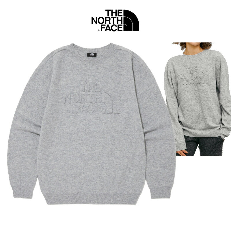 HE\u0026SHE [貨物輸送無料] 【北の方人間の顔置き目品】 THE NORTH FACE メンズメリノエアウールクルーネック M\u0027S MERINO AIRWOOL CREWNECK NM5MP57A   調教師 長袖プルオーバー  ロンＴ お坊っちゃん 調教師 成人男性 メンズ   レディース ユニ一発やる 心地よい 長袖