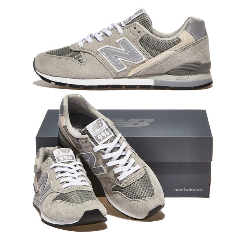 HE&SHE [送料無料] ニューバランス NEW BALANCE 韓国 KOREA ユニセックス 男女兼用 メンズ レディース スニーカー ランニング靴 カジュアル靴 ストリート 運動靴 ボックスあり スポーツ靴 デイリー靴 ペア靴 カップル靴 お勧め 大人 CM996GR2｜HE＆SHE