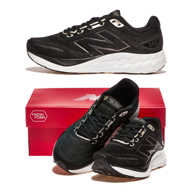 HE\u0026SHE [貨物輸送無料] ニュー平衡にする NEW BALANCE 韓国 KOREA レディース 成人女性 成人女性 スニーカー 駈けっくら靴 心地好い靴 表どおり 運動すること靴 ボックス席あり 運動競技靴 デイリー靴 有りの実靴 二人組靴 お勧め 成年者 W680LK8