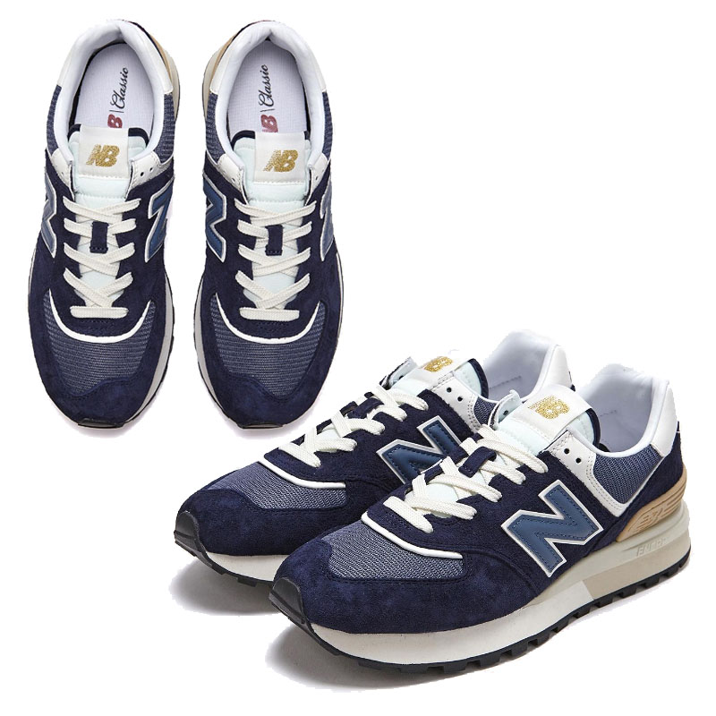 楽天市場】New Balance ニューバランス スニーカー 574 NAVY