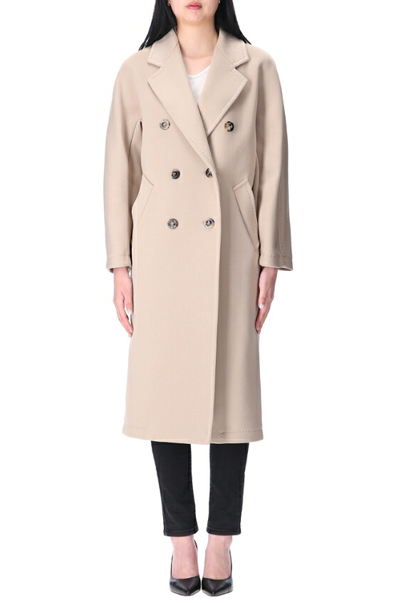 HE&SHE [送料無料] MAX MARA★マダム2レディースコート 19010121600 001 レディース ハイクォリティー レディースコート ベルト付き トレンチコート レディースファッション 女性 女子｜HE＆SHE