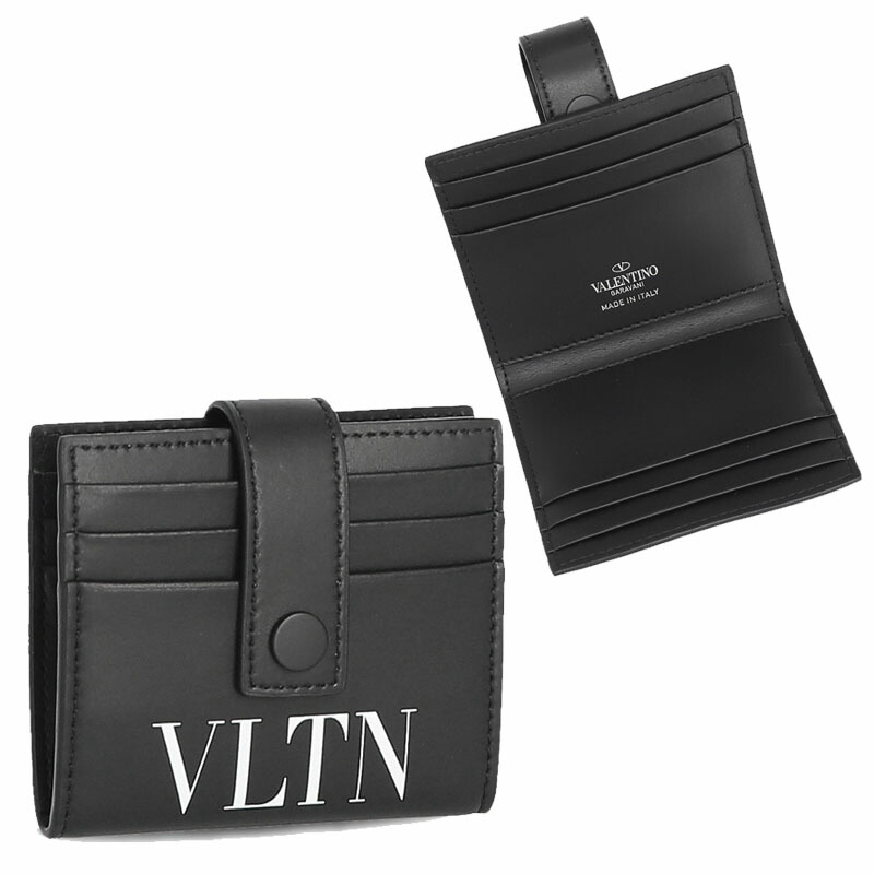 HE&SHE [送料無料] VALENTINO★VLTNロゴカードケース カード財布 カード入れ カードホルダー 定期いれ・名刺入れ 2Y2P0U31 LVN 0NI 2つ折り レディース レザー財布 カード入れ スモール 29,965円
