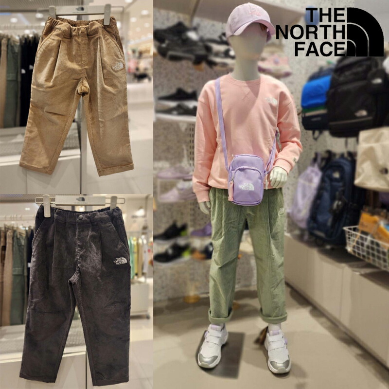 HE&SHE [送料無料] ノースフェイス THE NORTH FACE KOREA キッズコーデュロイキャンパーパンツ K'S CORDUROY CAMPER PANTS ユニセックス キッズ 男女兼用 ストリート カジュアル スポーティ NP6NP53