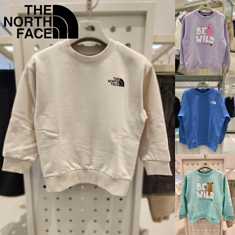 HE&SHE [送料無料] ノースフェイス THE NORTH FACE KOREA キッズアニメートトレーナー K'S ANI-MATE SWEATSHIRTS ユニセックス キッズ 男女兼用 ストリート カジュアル スポーティ スウェットシャツ MTM NM5MP03