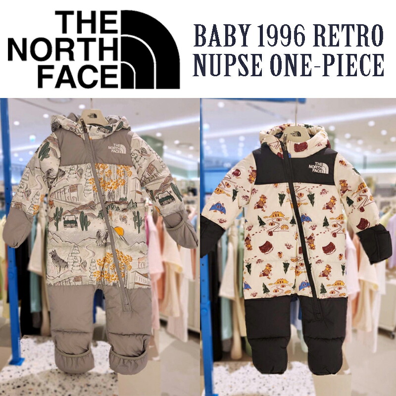 HE\u0026SHE [貨物輸送無料] 北の方人間の顔 THE NORTH FACE KOREA もの言う花1996レトロヌプシワンピース BABY 1996 RETRO NUPSE ONE-PIECE ユニ一発やる メンズ レディース 男女兼用 表どおり 心地よい スポーティ 風通し 役立つこと性 伸ばすこと 伸縮 NQ1DP93