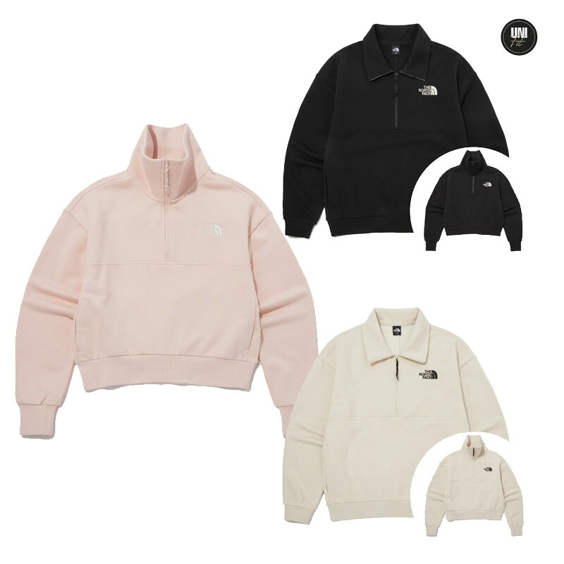 HE&SHE [送料無料] ノースフェイス THE NORTH FACE KOREA ハーフジップトレーナー HALF ZIP SWEATSHIRTS ユニセックス メンズ レディース ストリート スポーティ カジュアル ジップアップ スウェットシャツ MTM 韓国 NM5MP56｜HE＆SHE