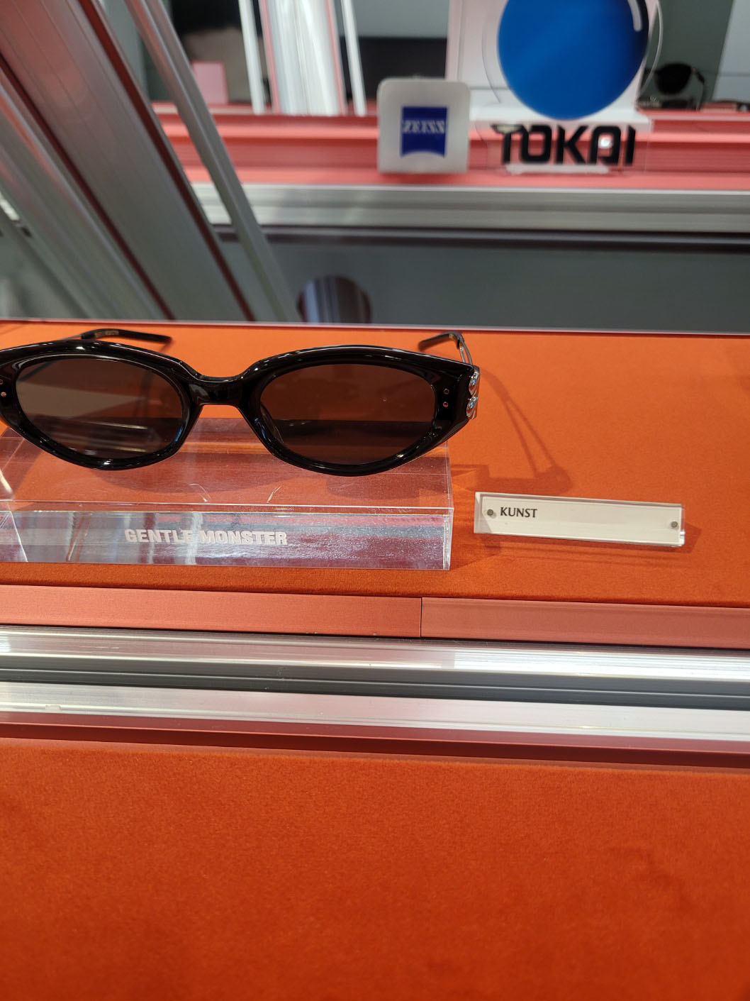 美品】ジェントルモンスター ROCOCO ロココ サングラス クリアカーキ