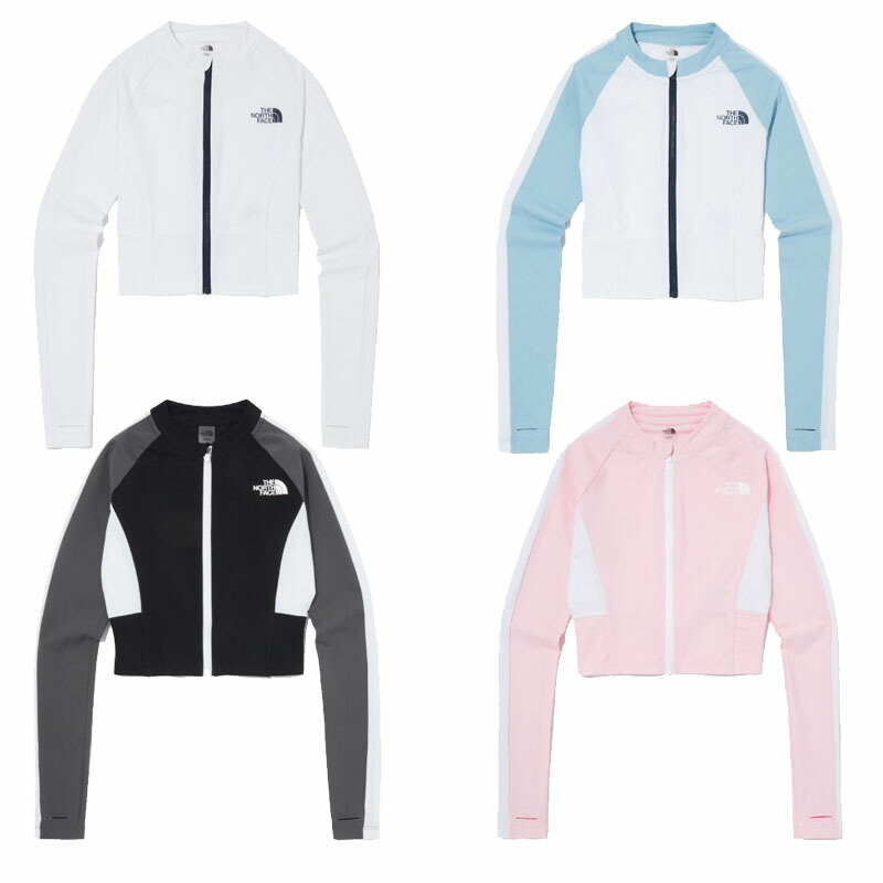 HE&SHE [送料無料] ノースフェイス THE NORTH FACE KOREA 24SS サーフサイドジップアップ SURFSIDE ZIP UP ユニセックス メンズ レディース 男女兼用 スポーティ 機能性 ストレッチ 伸縮 運動 アクティビティ ラッシュガード WHITE LABEL ホワイトレーベル NJ5JQ02