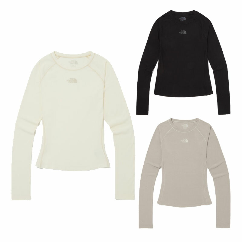HE&SHE [送料無料] ノースフェイス THE NORTH FACE KOREA 24SS ウーマモダリー長袖Tシャツ W'S MODALI L/S R/TEE レディース ストリート スポーティ カジュアル ウォータースポーツ 水遊び 韓国 WHITE LABEL ホワイトレーベル NT7TQ33