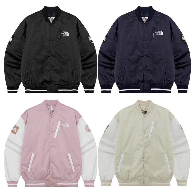 HE\u0026SHE 【定まり品】 北の方人間の顔 THE NORTH FACE KOREA プレイヤーバーシティジャケット PLAYER VARSITY JACKET ユニ一発やる メンズ レディース アウトドア アウター 表どおり 心地よい 落ち込む上衣 韓国 [貨物輸送無料] WHITE LABEL 白いこと下げ札 NJ3NQ60