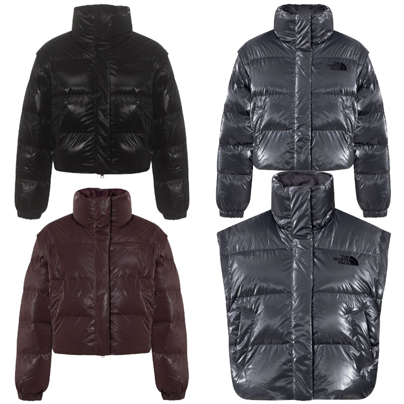 HE&SHE [送料無料] ノースフェイス THE NORTH FACE KOREA ウーマングローDT RDSダウンジャケット W'S GLOW DT RDS DOWN JACKET レディース ストリート スポーティ カジュアル ダウンジャケット グースダウン ダウンベスト 韓国 WHITE LABEL ホワイトレーベル NJ1DQ83J