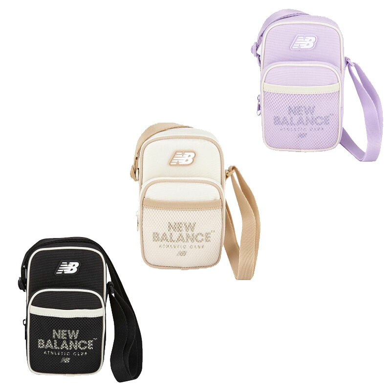 NEW BALANCE 【正規品】 ニューバランス 韓国 KOREA 25SS エッセンシャルクロスバッグ ESSENTIAL CROSS BAG 子供 通学カバン 通園カバン 新学期バッグ 小学生 ショルダーバッグ クロスバッグ 男の子 女の子 HE&SHE [送料無料] NK8AFS303U 3カラー