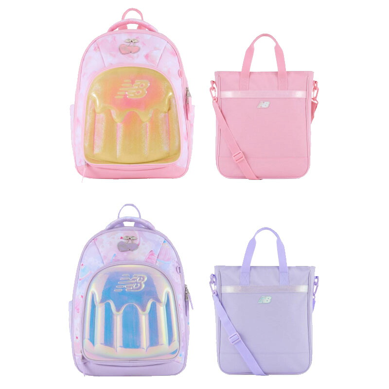 NEW BALANCE 【正規品】 ニューバランス 韓国 KOREA 25SS プディングバックパックセット PUDDING WING BACKPACK SET 子供 通学カバン 通園カバン 新学期バッグ 小学生 リュック スクールバッグ バックパック 男の子 女の子 HE&SHE [送料無料] NK8AFS103G 2カラー｜HE＆SHE 25,848円