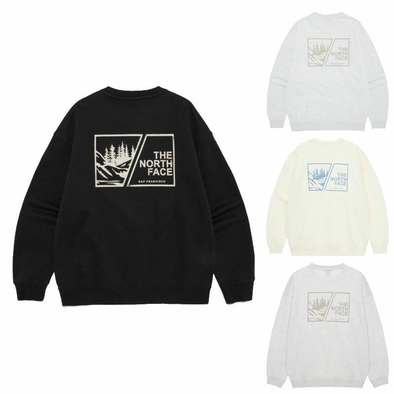 ノースフェイス THE NORTH FACE KOREA 【正規品】 25SS メンズボスクースウェットシャツ M'S BOSQUE SWEATSHIRTS 男性 男子 ストリート カジュアル トップス トレーナー 韓国 HE&SHE [送料無料] NM5MR04
