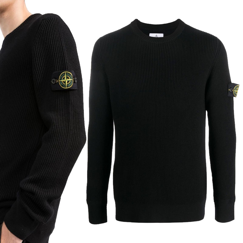 ストーンアイランド 【正規品】 STONE ISLAND 22AW ワッペクルーネックコーデュロイウールニット WAPPEN CREWNECK CORDUROY WOOL KNIT ユニセックス メンズ レディース ストリート カジュアル HE&SHE [送料無料] 7715553C2 V0029｜HE＆SHE