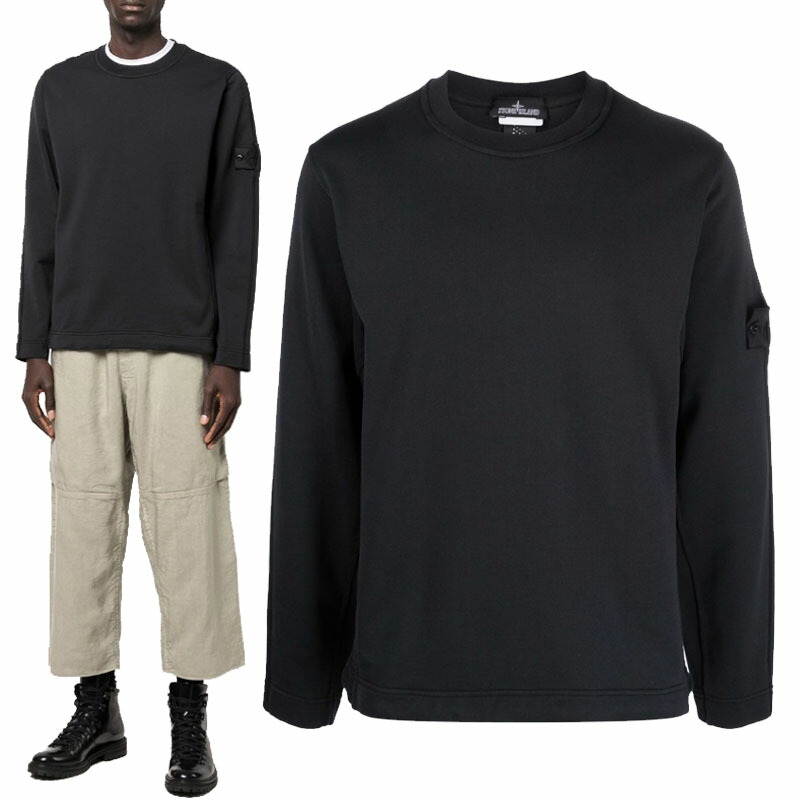 ★STONE ★ダイアグナル フリース スウェットシャツ ☆STONE ISLAND☆ダイアグナル フリース スウェットシャツ