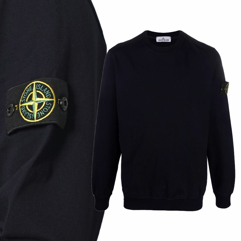 【確実正規品新品】STONE  ロゴパッチ付きワッペンススウェット 楽天市場】ストーンアイランド 【正規品】 STONE ISLAND 24AW ワッペン