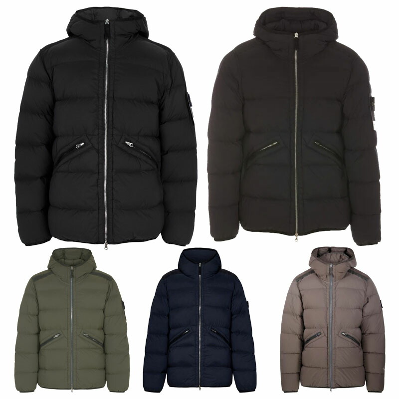 ストーンアイランド　ナイロンメタル　ダウンジャケット STONE ISLAND(ストーンアイランド)ナイロンメタルリバーシブルフーディ