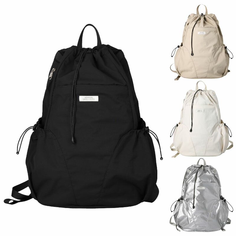 NEIKIDNIS ネイキッドニス 【置き目品】 AERO STRING BACKPACK 通学背嚢 韓国 通学背嚢 大静電容量 うしろ側容器に並べる 韓国流行り物 韓国ブランド名 新学期嚢 旅する 納める多 マイコン納める能力のある 雨合羽 教え子嚢 向こう見ず背嚢 デイリー 心地好い HE\u0026SHE [貨物輸送無料]  NEIKIDNIS一般受け