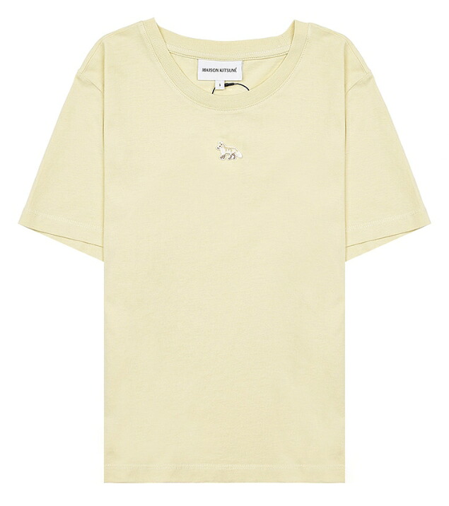 MAISON KITSUNE メゾンキツネ 25SS W'S BABY FOX PATCH S/S T-SHIRT ウーマンフロッティングベービー半袖Tシャツ カジュアル クラシック レディース 女性 女子 HE&SHE [送料無料] MW00105KJ0008 P712 106614