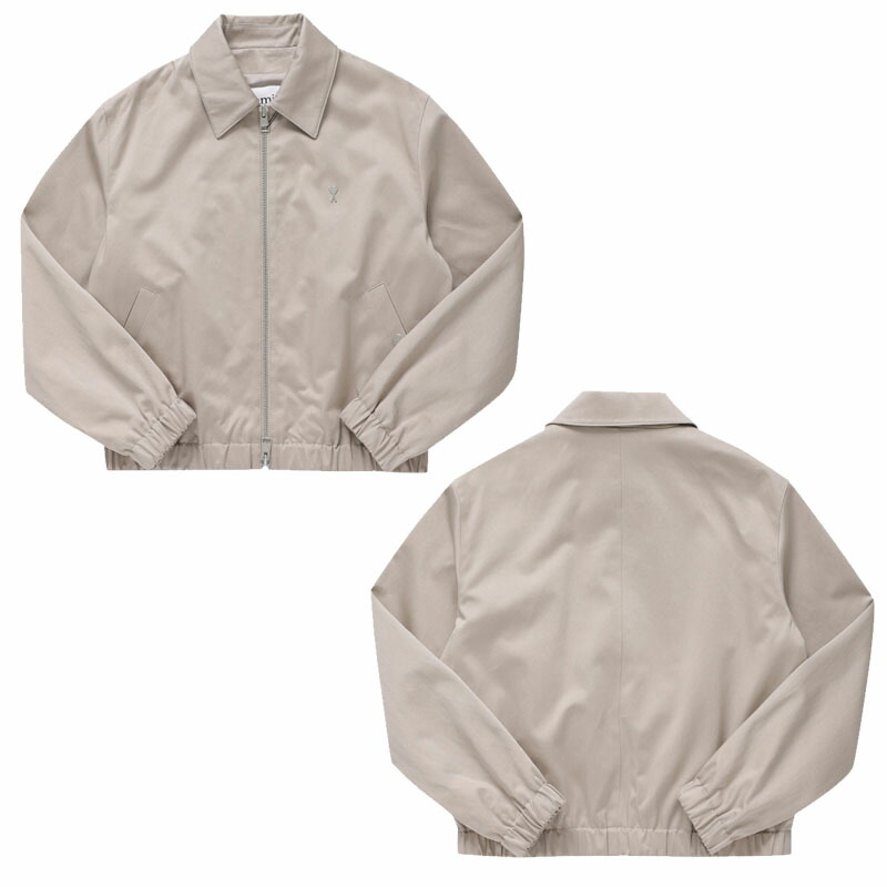 楽天市場】AMI Paris アミ パリス ジップ ナイロン ジャケット