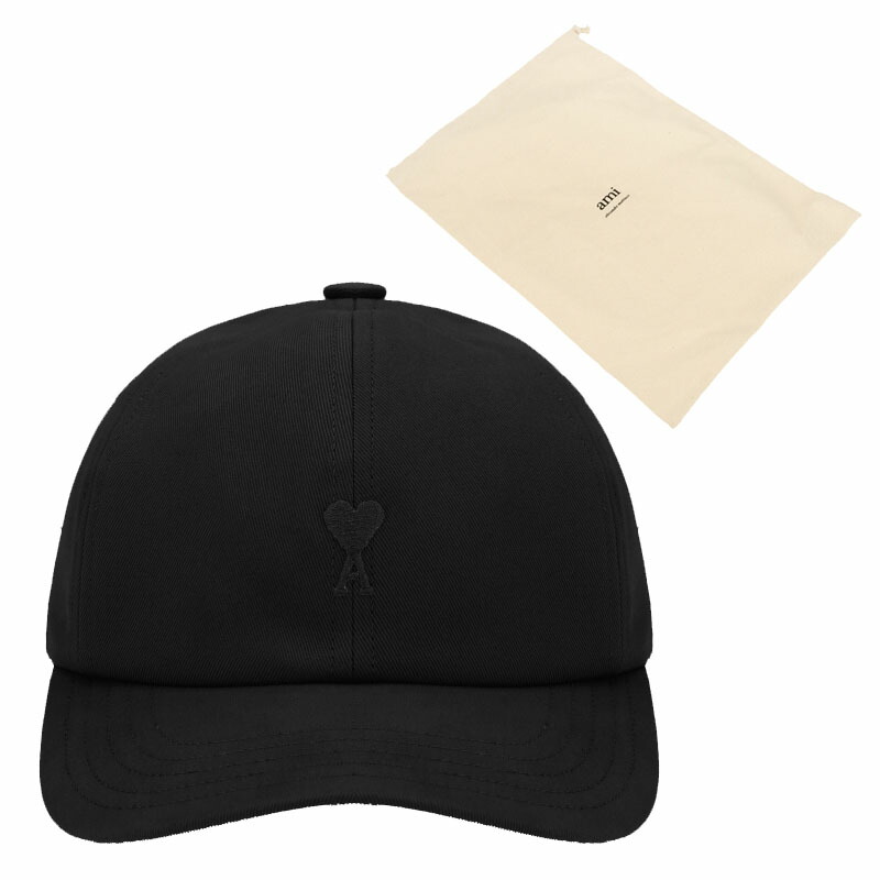 レディースウェア ami Paris BFUCP006AW0041 NOIR100BLK CAP アミ パリス AMI PARIS BFUCP006.AW0041 帽子 RED ADC