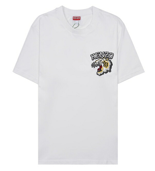 【美品】KENZO ケンゾー クルーネックシャツ タイガープリント KENZO (ケンゾー) タイガープリント クルーネック 半袖 Tシャツ