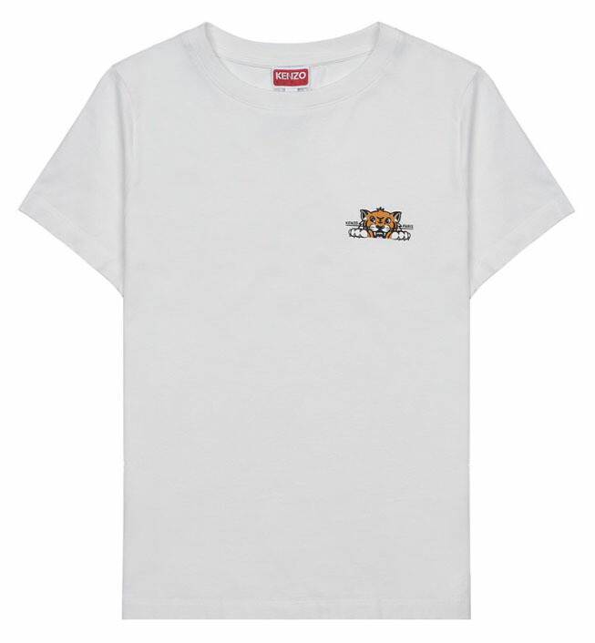専用　　KENZO フラワーロゴ Tシャツ ホワイト 120103_1019.jpg