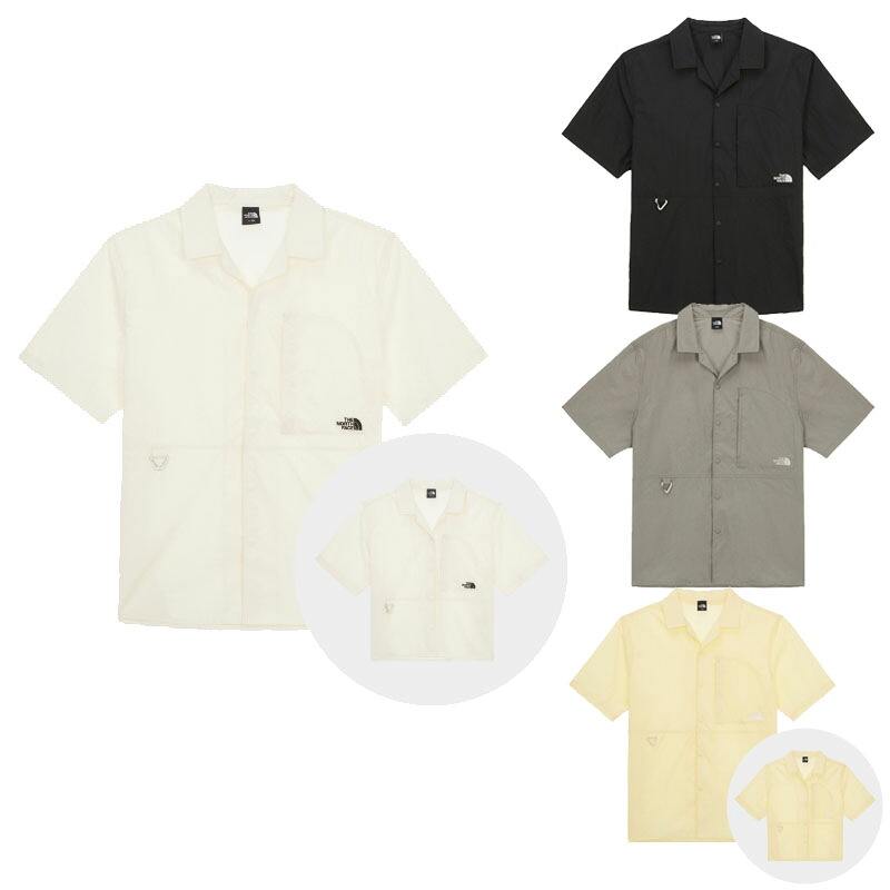 ノースフェイス THE NORTH FACE KOREA 【正規品】 25SS ワークウェー半袖シャツ WORKWAY S/S SHIRTS ユニセックス メンズ レディース ストリート カジュアル キャンピング スポーティ 韓国 HE&SHE [送料無料] NH8SR02｜HE＆SHE