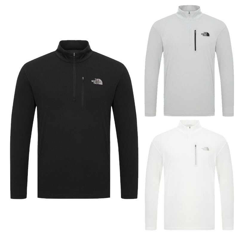 北の方人間の顔 THE NORTH FACE KOREA 【置き目品】 25SS メンズビスティ長袖ジッププルオーバー M\u0027S BISTI L/S ZIP TEE 成人男性 お坊っちゃん 表どおり 心地よい カットソー 韓国 HE\u0026SHE [貨物輸送無料] NT7LR02