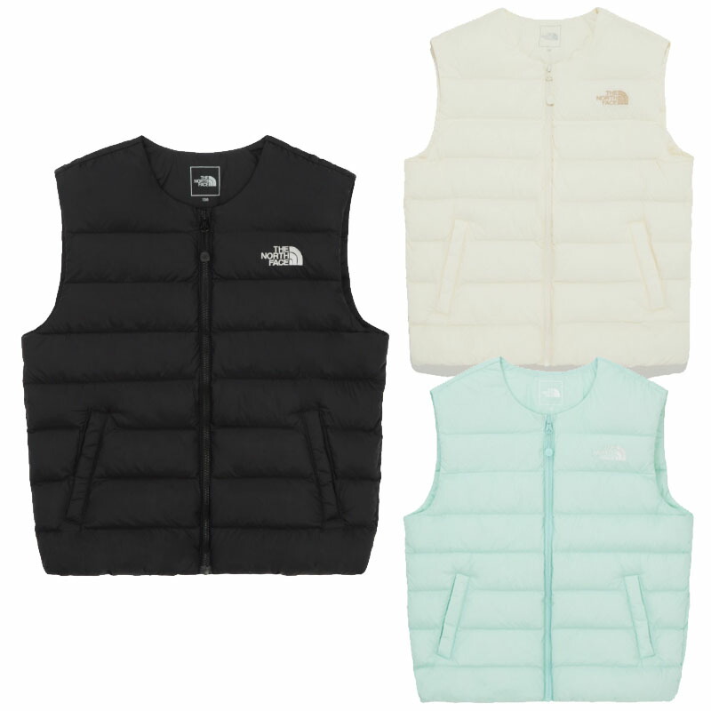 ノースフェイス THE NORTH FACE KOREA 【正規品】 キッズエッセンシャルパディングベスト K'S ESSENTIAL PADDING VEST 男の子 女の子 子供 ユニセックス 男女兼用 カジュアル ノースフェース 軽量ダウンベスト ノースフェースキッズ 韓国 HE&SHE [送料無料] NV3NR01｜HE＆SHE