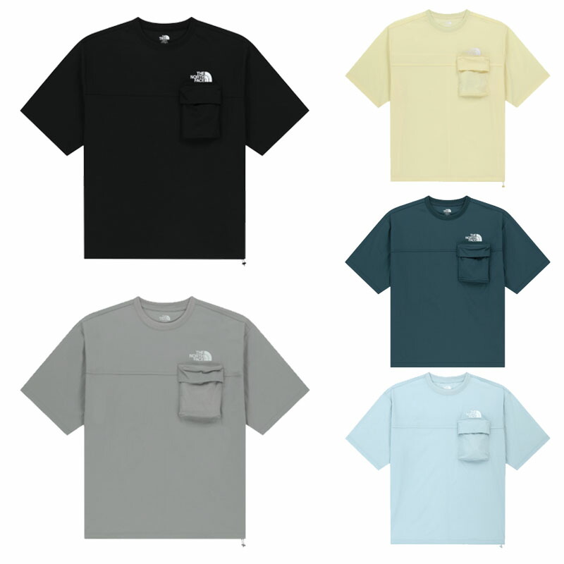 北の方人間の顔 THE NORTH FACE KOREA 【置き目品】 25SS アイラポケット半袖プルオーバー EIRA POCKET S/S R/TEE ユニ一発やる メンズ レディース 表どおり 心地よい カットソー WHITE LABEL 白いこと付け札 韓国 HE\u0026SHE [貨物輸送無料] NT7UR18