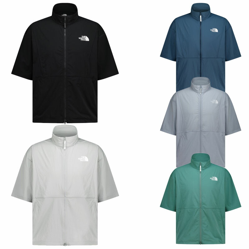 ノースフェイス THE NORTH FACE KOREA 【正規品】 25SS アイラ半袖ジップアップ EIRA S/S ZIP UP ユニセックス メンズ レディース ストリート カジュアル カットソー WHITE LABEL ホワイトレーベル 韓国 HE&SHE [送料無料] NT7KR01