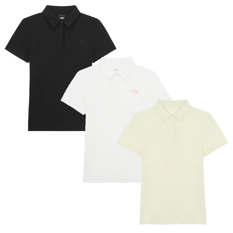 ノースフェイス THE NORTH FACE KOREA 【正規品】 25SS ウーマンアイスデー半袖ポロシャツ W'S ICE DAY S/S POLO レディース 女性 女子 ストリート カジュアル カットソー 韓国 HE&SHE [送料無料] NT7PR38｜HE＆SHE