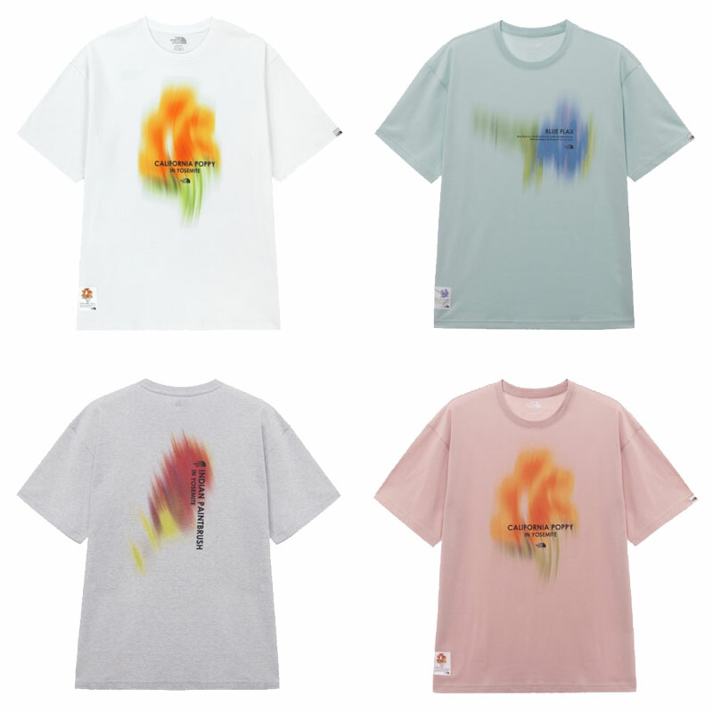 ノースフェイス THE NORTH FACE KOREA 【正規品】 25SS フラワースプレー半袖ラウンドTシャツ FLOWER SPRAY S/S R/TEE ユニセックス メンズ レディース ストリート カジュアル カットソー WHITE LABEL ホワイトレーベル 韓国 HE&SHE [送料無料] NT7UR09