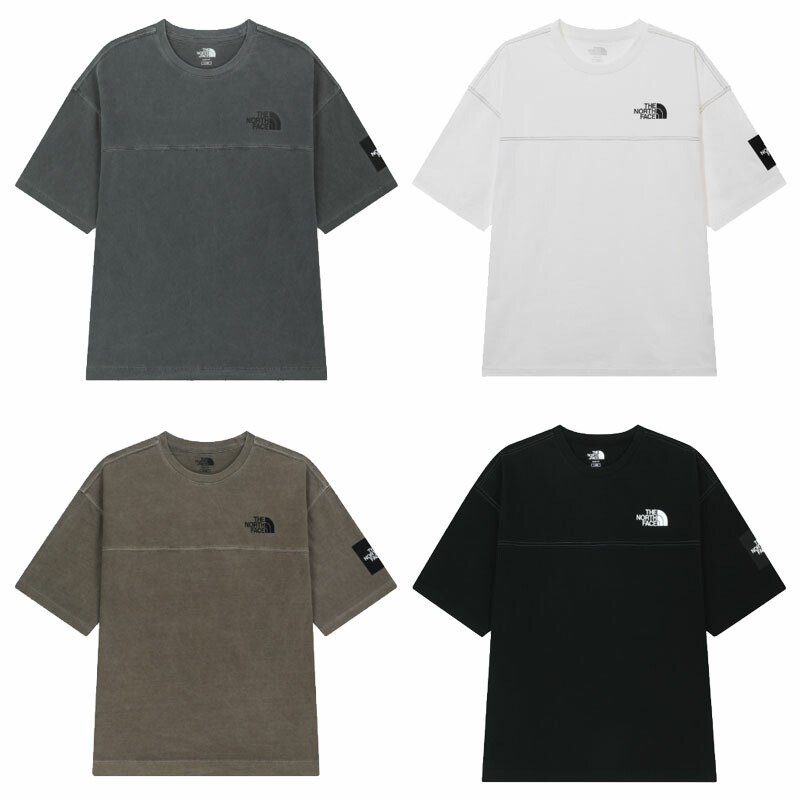 ノースフェイス THE NORTH FACE KOREA 【正規品】 25SS スティッチダイン半袖ラウンドTシャツ STITCH DYEING S/S R/TEE ユニセックス メンズ レディース ストリート カジュアル カットソー WHITE LABEL ホワイトレーベル 韓国 HE&SHE [送料無料] NT7UR04