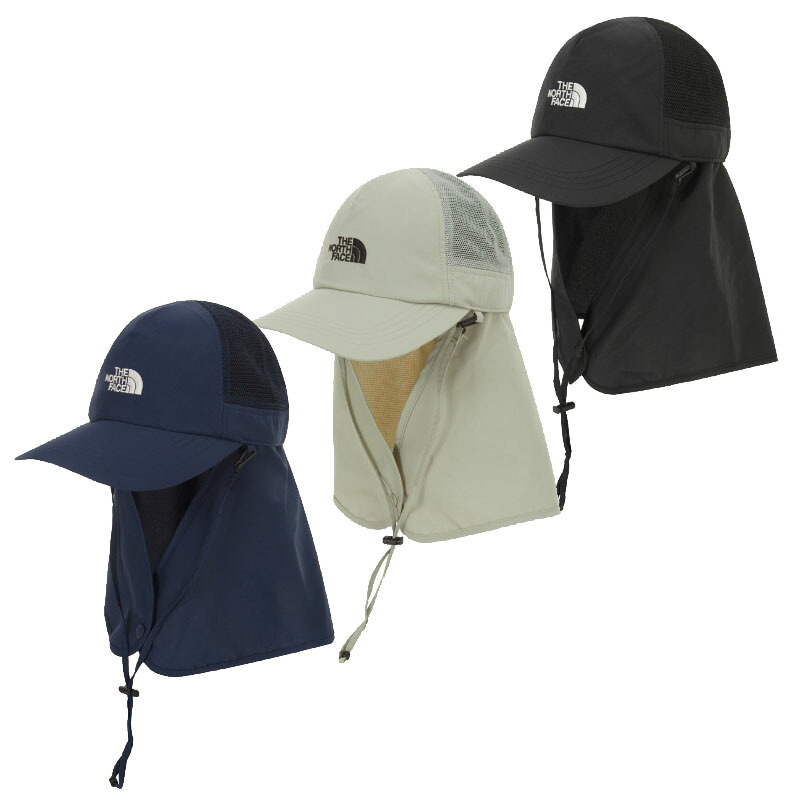 ノースフェイス THE NORTH FACE KOREA 【正規品】 25SS ハーフメッシュシールドキャップ HALF MESH SHIELD CAP ユニセックス ストリート カジュアル ベースボールキャップ 帽子 ボールヤップ 韓国 HE&SHE [送料無料] NE3CR05