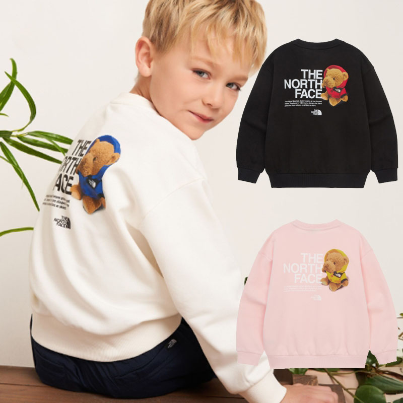 北の方人間の顔 THE NORTH FACE KOREA 【置き目品】 25SS キッズアニメートスウェットシャツ K\u0027S ANI-MATE SWEATSHIRTS 御坊っちゃん うしろ帯 男女兼用  ユニ一発やる 表どおり 心地好い 調教師 長袖 韓国 HE\u0026SHE [貨物輸送無料] NM5MR06
