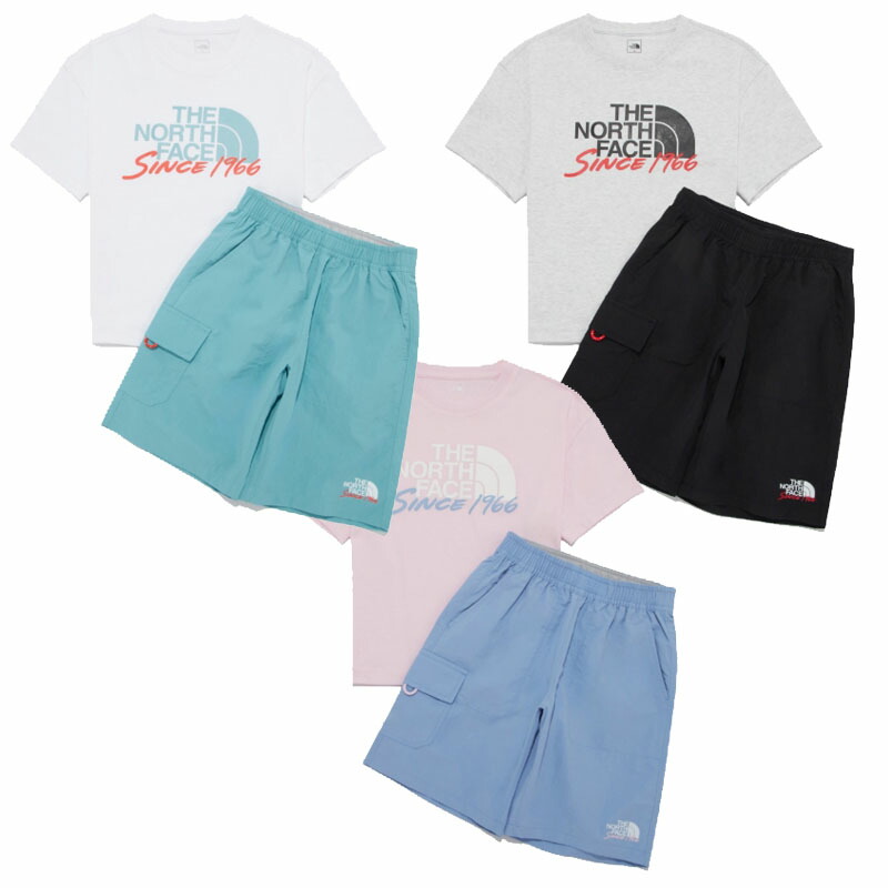 ノースフェイス THE NORTH FACE KOREA 【正規品】 25SS キッズブリーズライトクルーセット K'S BREEZELITE CREW SET 子供 男の子 女の子 カジュアル 上下セット 韓国 HE&SHE [送料無料] NT7UR27