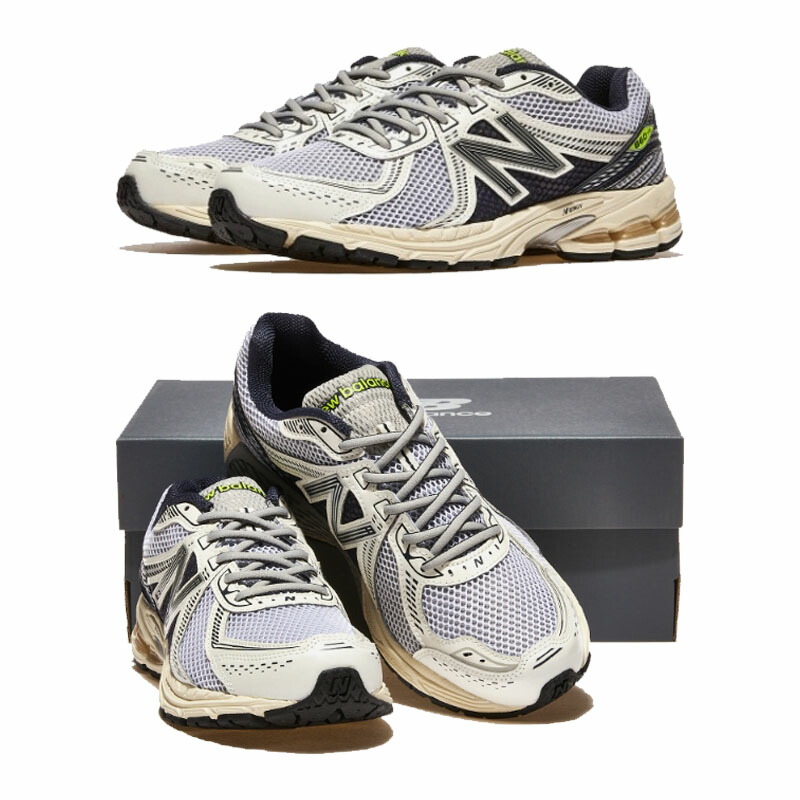 NEW BALANCE 【正規品】 ニューバランス 韓国 KOREA HE&SHE [送料無料] ユニセックス メンズ レディース スニーカー ランニング靴 カジュアル靴 ストリート 運動靴 プラットフォームスニーカー ボックスあり スポーツ靴 デイリー靴 ペア靴 カップル靴お勧め 大人 ML860SN2