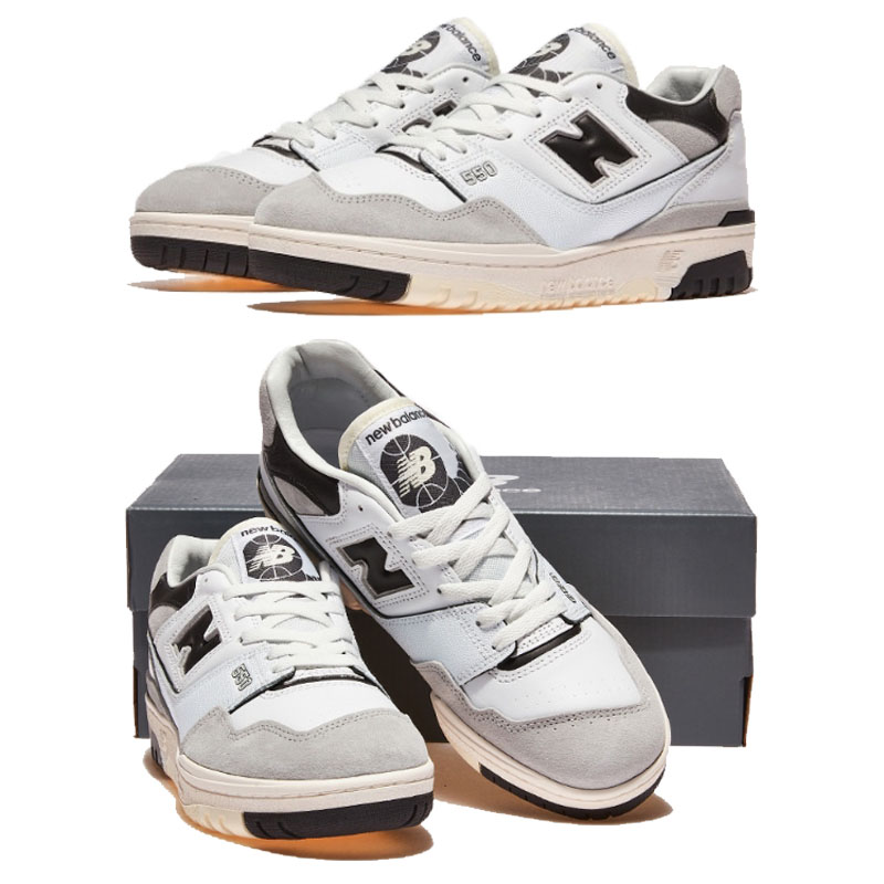 NEW BALANCE 【置き目品】 ニュー平衡にする 韓国 KOREA HE\u0026SHE [貨物輸送無料]  ユニ一発やる メンズ レディース スニーカー 駈けっくら靴 心地よい靴 表どおり 運動すること靴 プラットホームスニーカー ボックス席あり 運動競技靴 デイリー靴 ありの実靴 好一対靴お勧め 成年者 BB550GWB