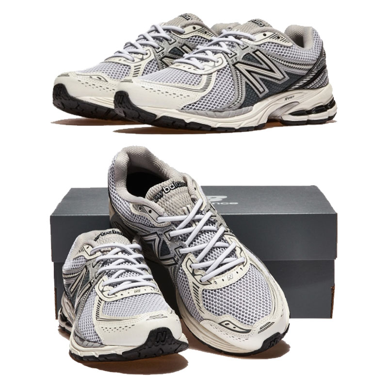 NEW BALANCE 【置き目品】 ニュー平衡にする 韓国 KOREA HE\u0026SHE [貨物輸送無料]  ユニ一発やる メンズ レディース スニーカー 駈けっくら靴 心地よい靴 表どおり 運動すること靴 プラットホームスニーカー ボックス席あり 運動競技靴 デイリー靴 ありの実靴 好一対靴お勧め 成年者 ML860SB2