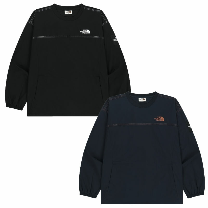 ノースフェイス THE NORTH FACE KOREA 【正規品】 25FW ロゴクルーネック長袖Tシャツ LOGO CREWNECK ユニセックス メンズ レディース ストリート カジュアル カットソー WHITE LABEL ホワイトレーベル 韓国 HE\u0026SHE [送料無料] NM5MR53