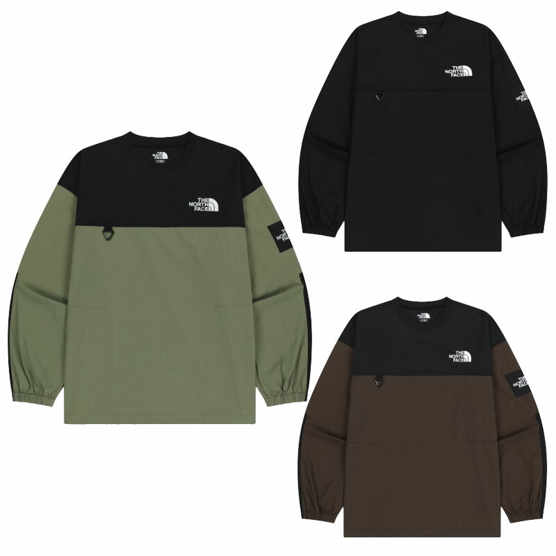 北の方人間の顔 THE NORTH FACE KOREA 【置き目品】 25FW アルバニEX労働者の一団のど首長袖プルオーバー ALBANY EX CREWNECK ユニ一発やる メンズ レディース 表どおり 心地よい カットソー WHITE LABEL 白いこと付け札 韓国 HE\u0026SHE [貨物輸送無料] NM5MR57