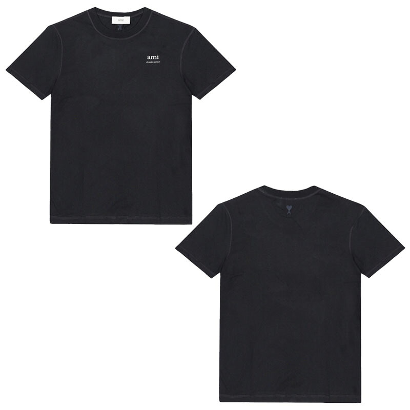 AMI PARIS アミパリス マティウシーロゴ半袖T-シャツ MATIUSSI LOGO S/S TEE ユニセックス メンズ レディース 男女兼用 カジュアル クラシック プレゼント HE&SHE [送料無料] HTS048 JE0119 4011