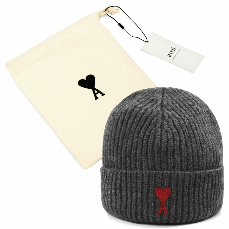 楽天市場】ami paris アミパリス ニット帽 ADC BEANIE UHA235