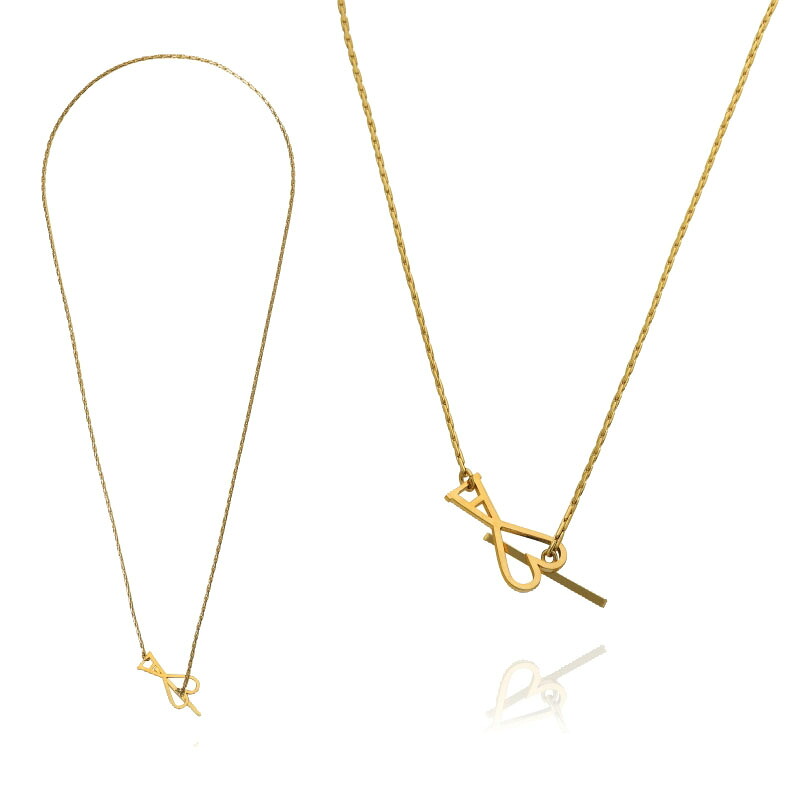 AMI PARIS アミパリス ハートロゴチェーンネックレス HEAR LOGO CHAIN NECKLACE ユニセックス メンズ レディース カジュアル クラシック プレゼント HE&SHE [送料無料] UJW918 361 902