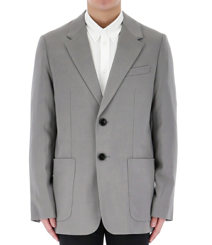 AMI PARIS 意中の女パリス 【置き目品】 シングルブレスティッドブレーザージャケット SINGLE BREASTED BLAZER JACKET メンズ 成人男性 お坊っちゃん マスタング 落ちこむ上衣 ジュアル HE\u0026SHE [貨物輸送無料] HBV005 087