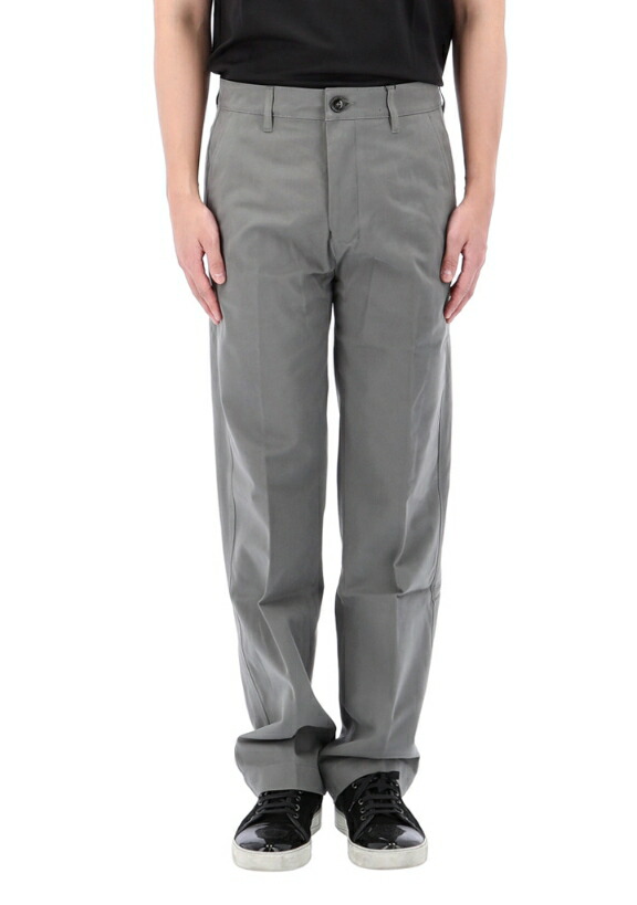 AMI PARIS アミパリス 【正規品】 コットンストレートパンツ COTTON STRAIGHT PANTS テーパードパンツ ロングパンツ カジュアル HE&SHE [送料無料] HTR005 CO0051 087